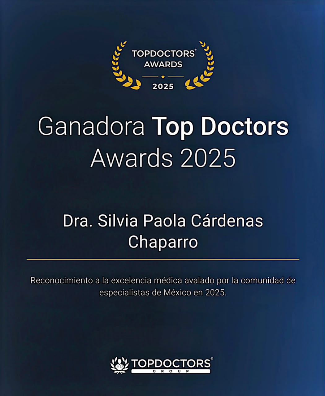Reconocimiento Top Doctors